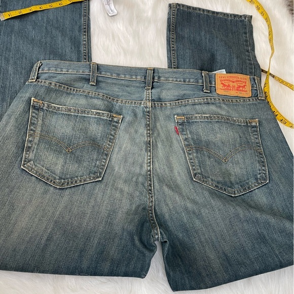 Levi’s 559 Relaxed Straight 38x32 Men's Blue Jeans - Picture 6 of 8